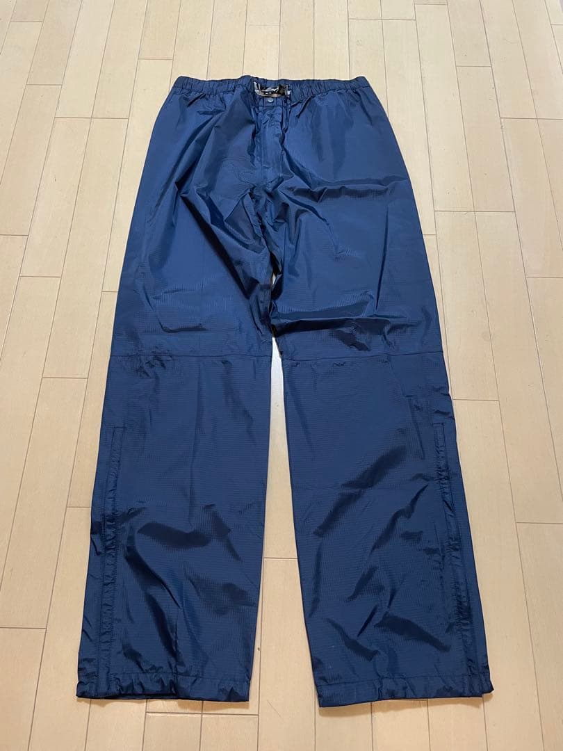 ミズノ　Bergtech XL レインウェア ネイビー/イエロー