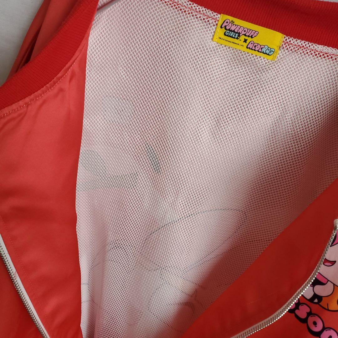 パワーパフガールズ　 アメコミ キャラクター ナイロンジャケット ブロッサム