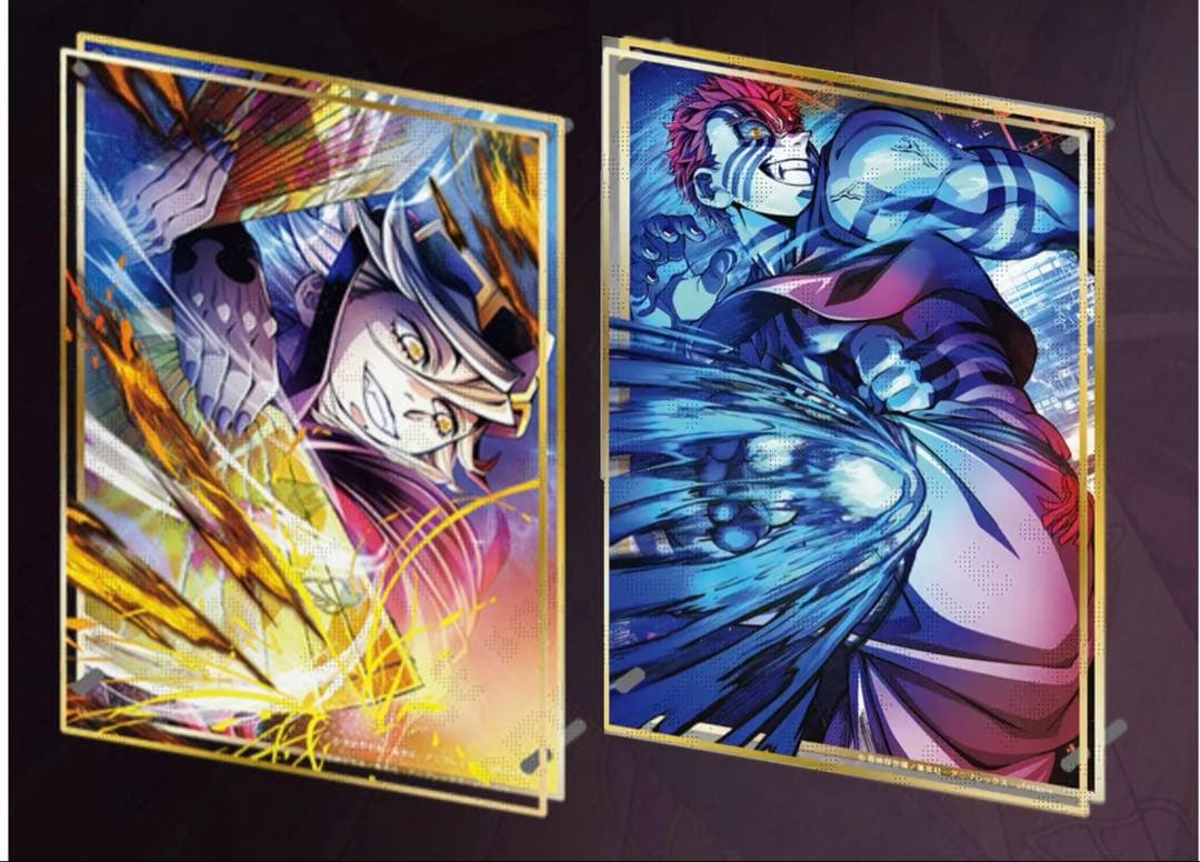 鬼滅の刃 レイヤードアクリルパネル 猗窩座 童磨