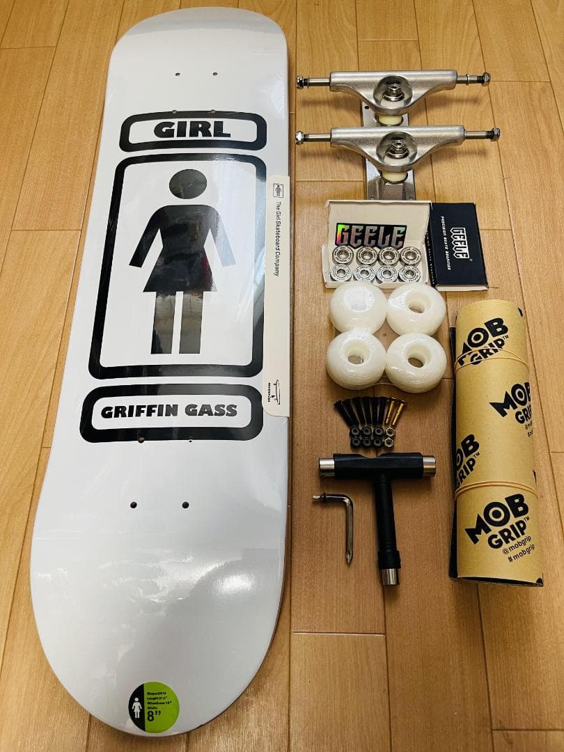 INDYチタン合金トラック同等品使用　ガール　Girl　8.0コンプリート