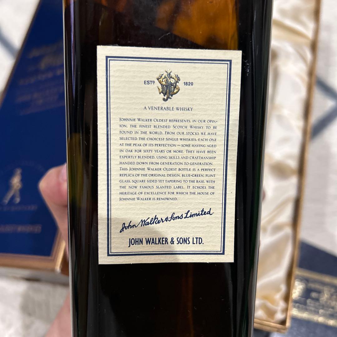 ［未開封］超希少 ジョニーウォーカー オールデスト1820