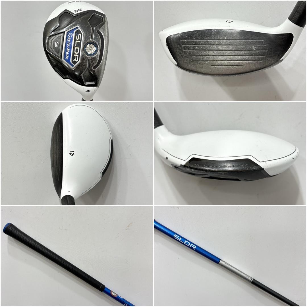 メンズ右利き初心者用　テーラーメイド　ナイキ　ゴルフクラブセット　W-2572