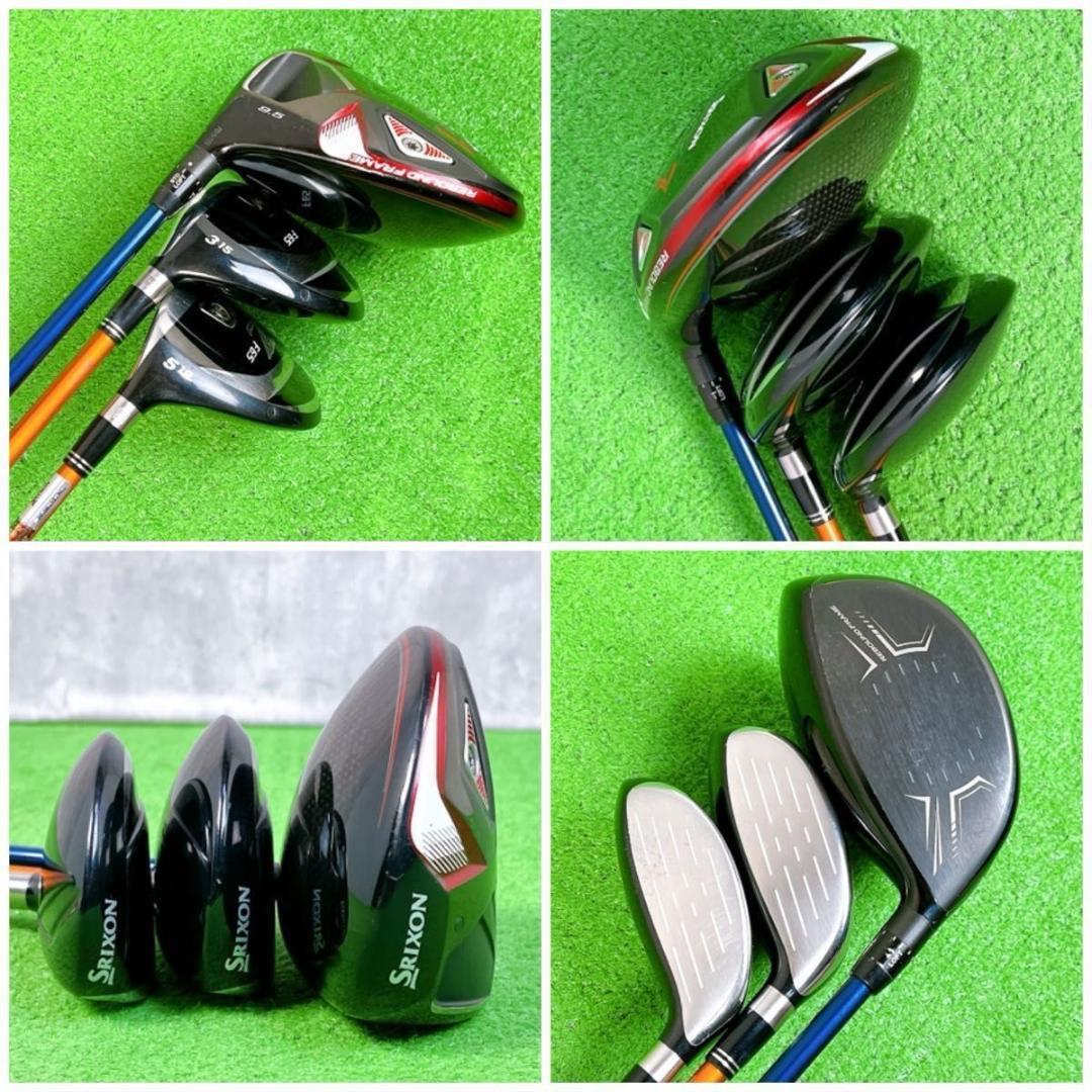 貴重レフティ メンズ スリクソン ZX7 ゴルフクラブセット 左打ち12本初心者
