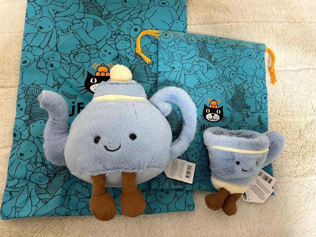 【最終値下げ】新品 ジェリーキャット ティーポット&ティーカップ