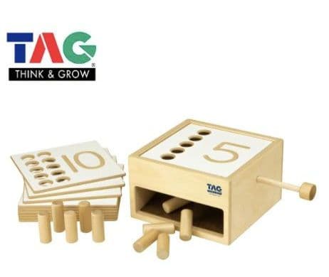 【ぷくすけ様】【新品未使用】TAGTOYS 転がり落ちてくる数の箱