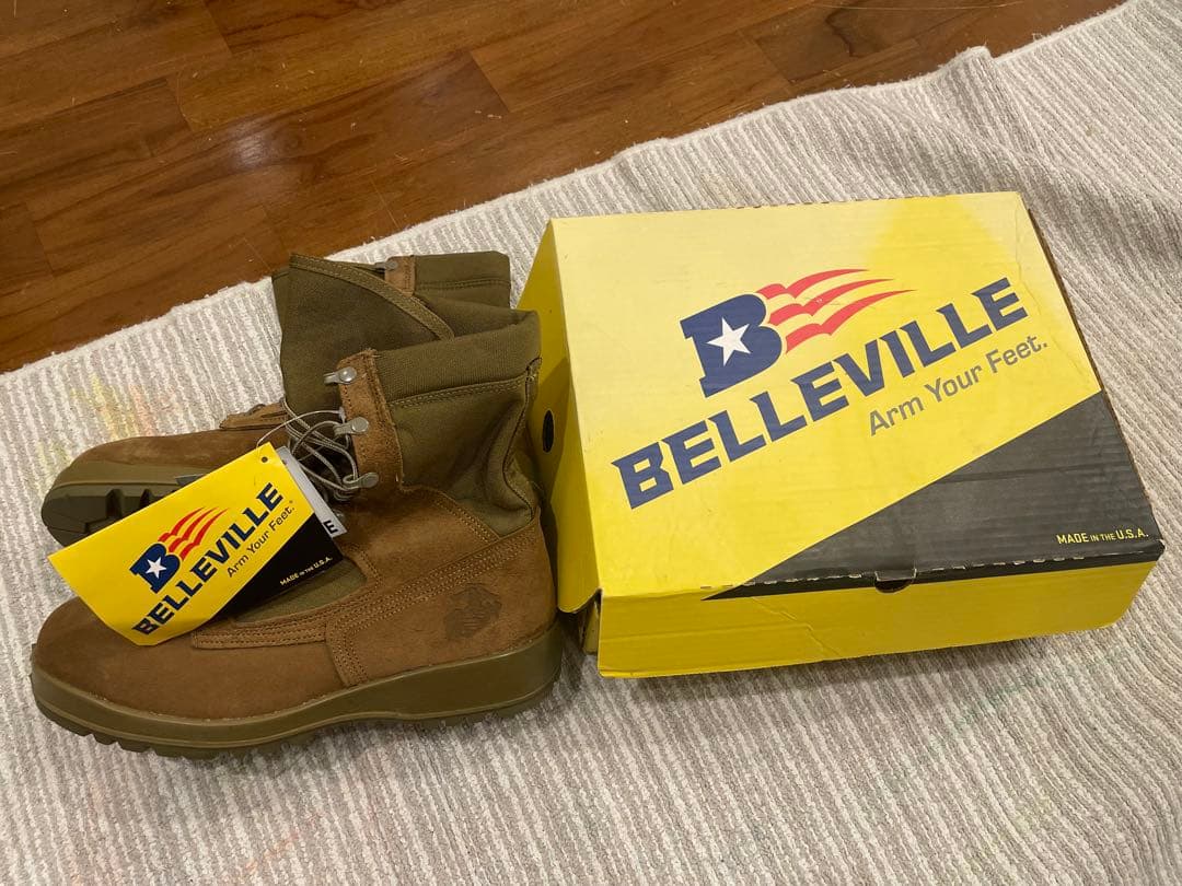 Belleville 米軍 USMC ブーツ 12W 未使用 タグ付き 箱あり