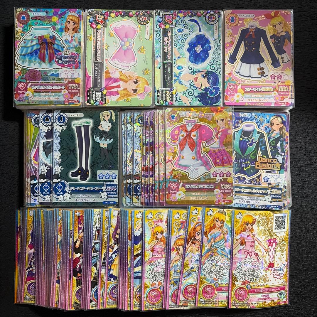 m*送様 アイカツカード まとめ売り 200枚 以上 プレミアムレア など オン