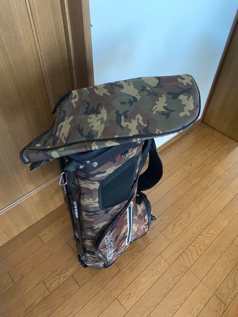 本日限定価格❗️JACK BUNNY 迷彩キャディバッグ