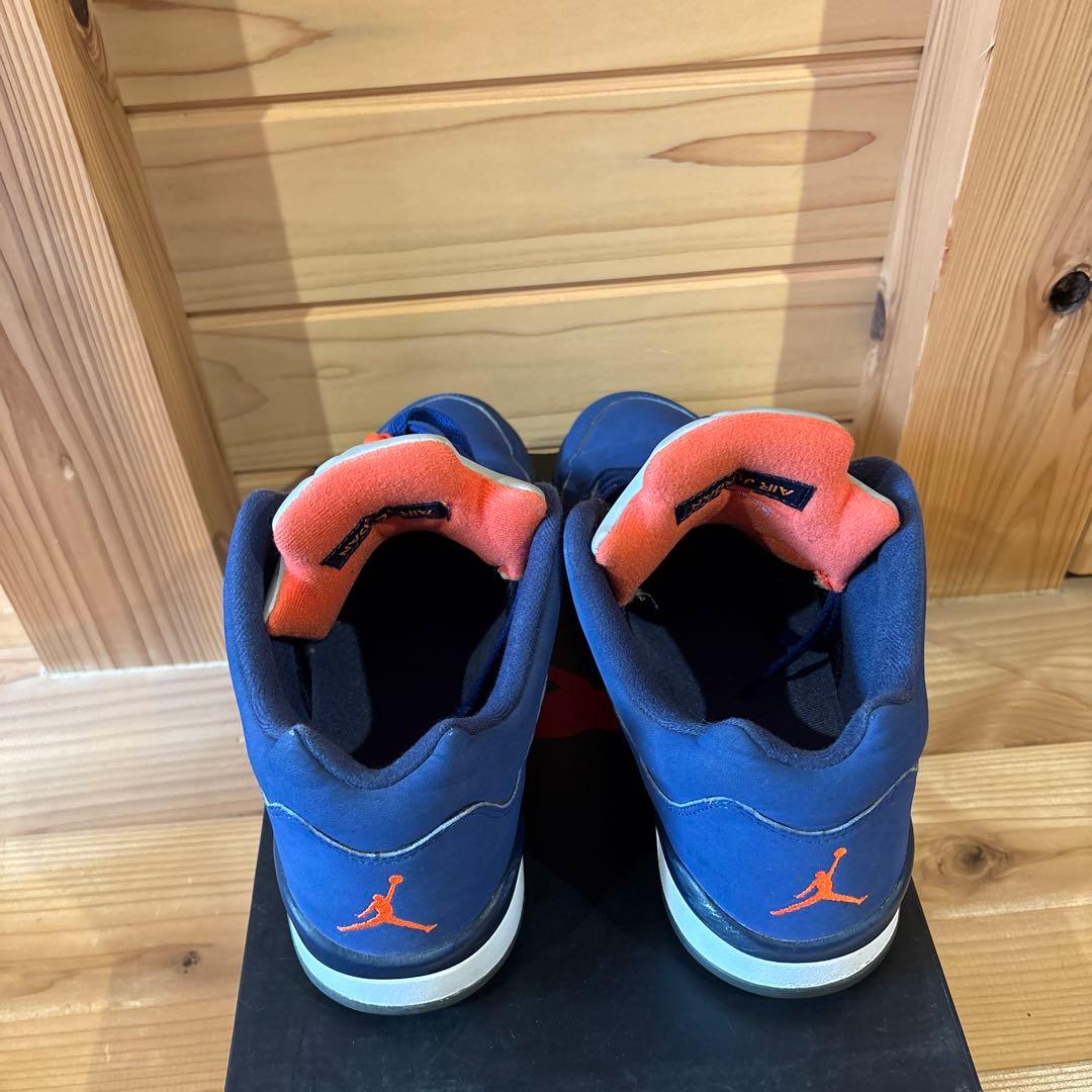 Jordan Air Jordan 5 ネイビー/オレンジ