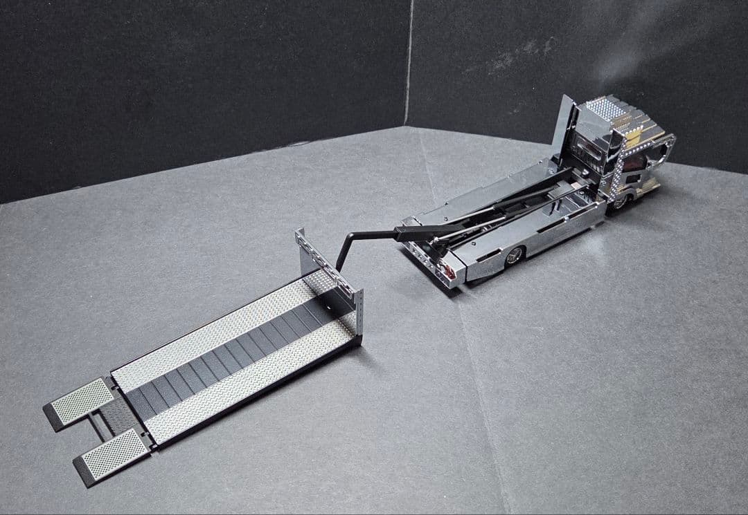 1/64 Micro Turbo PEAKO デコトラ 積載車 ミニカー