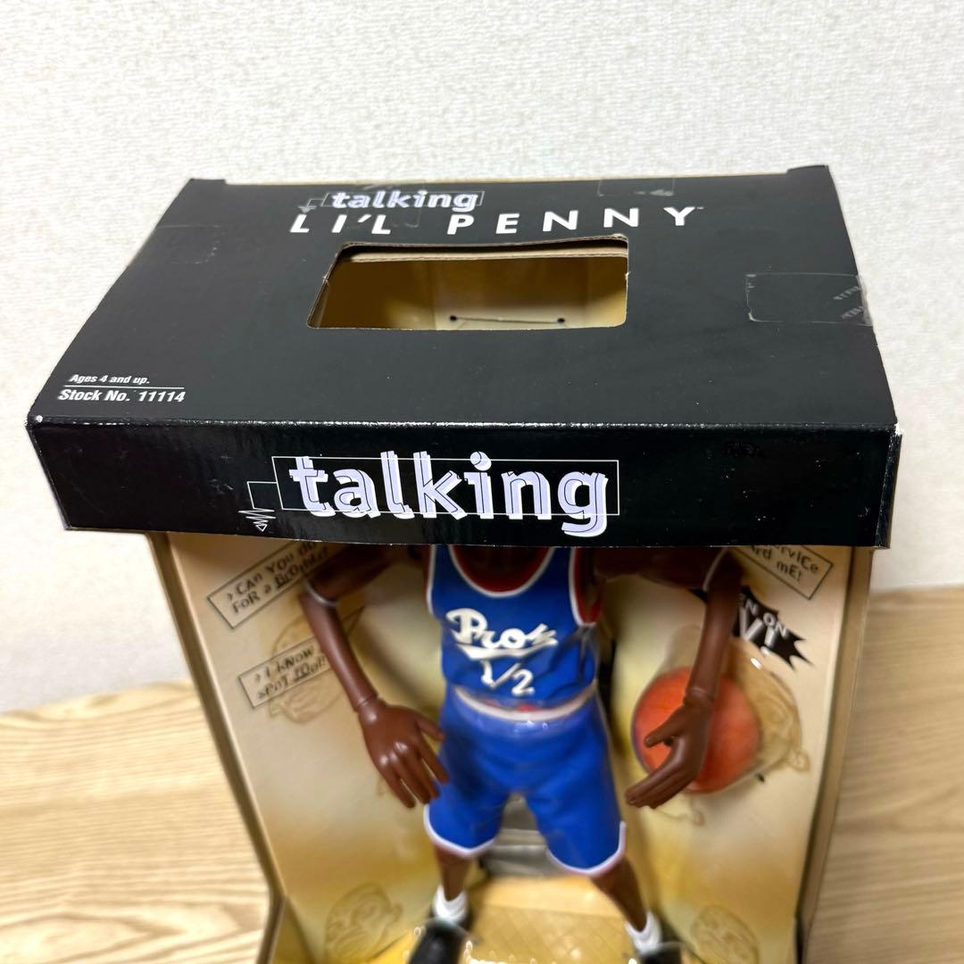 未開封 90s NBA Lil penny リトルペニー トーキングフィギュア