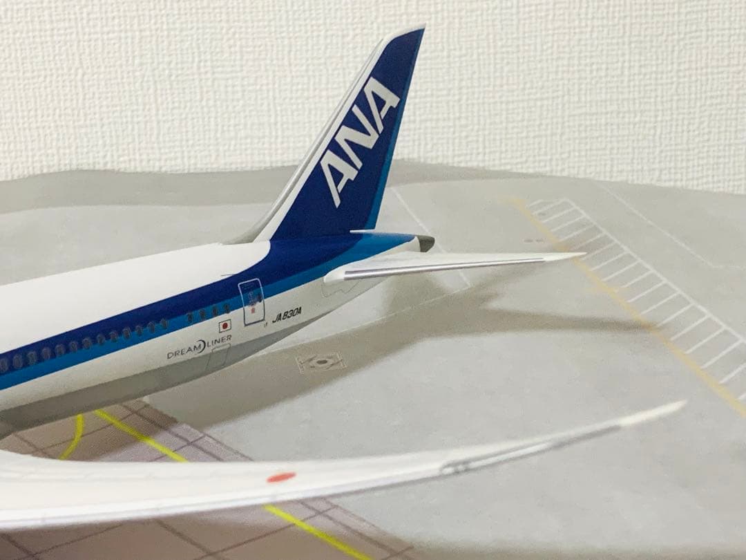 全日空商事公式モデルＢ７８７－９／ＪＡ８３０Ａ７８７長胴体型プラスティック樹脂製