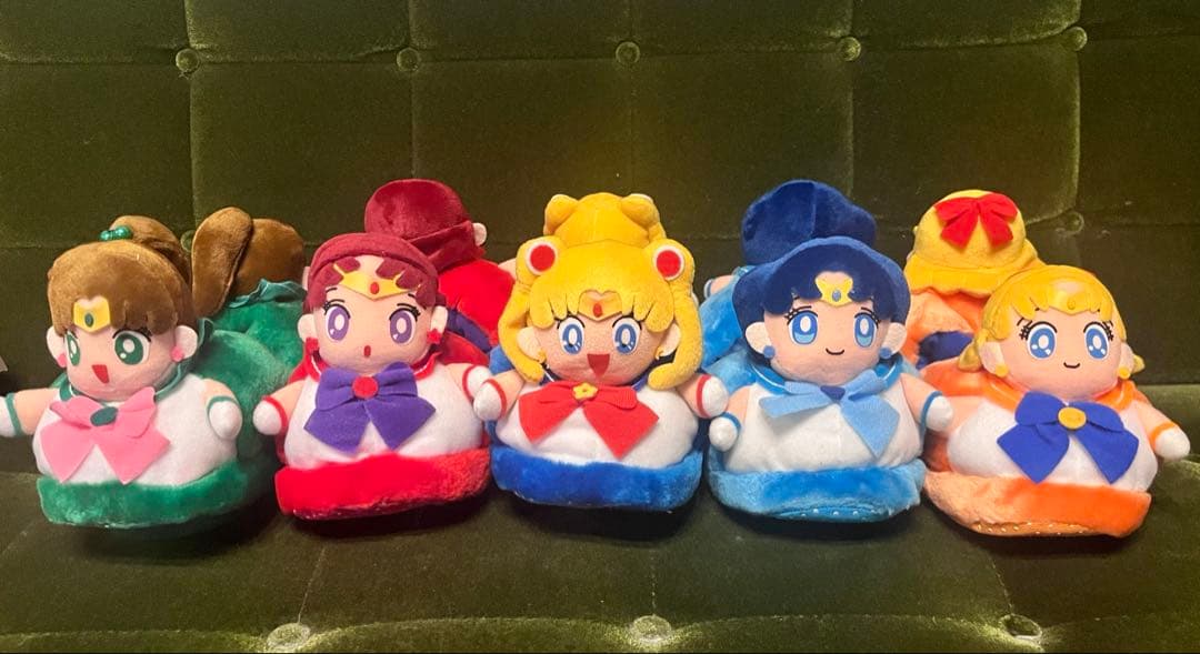 美少女戦士セーラームーン ぬいぐるみ スリッパ