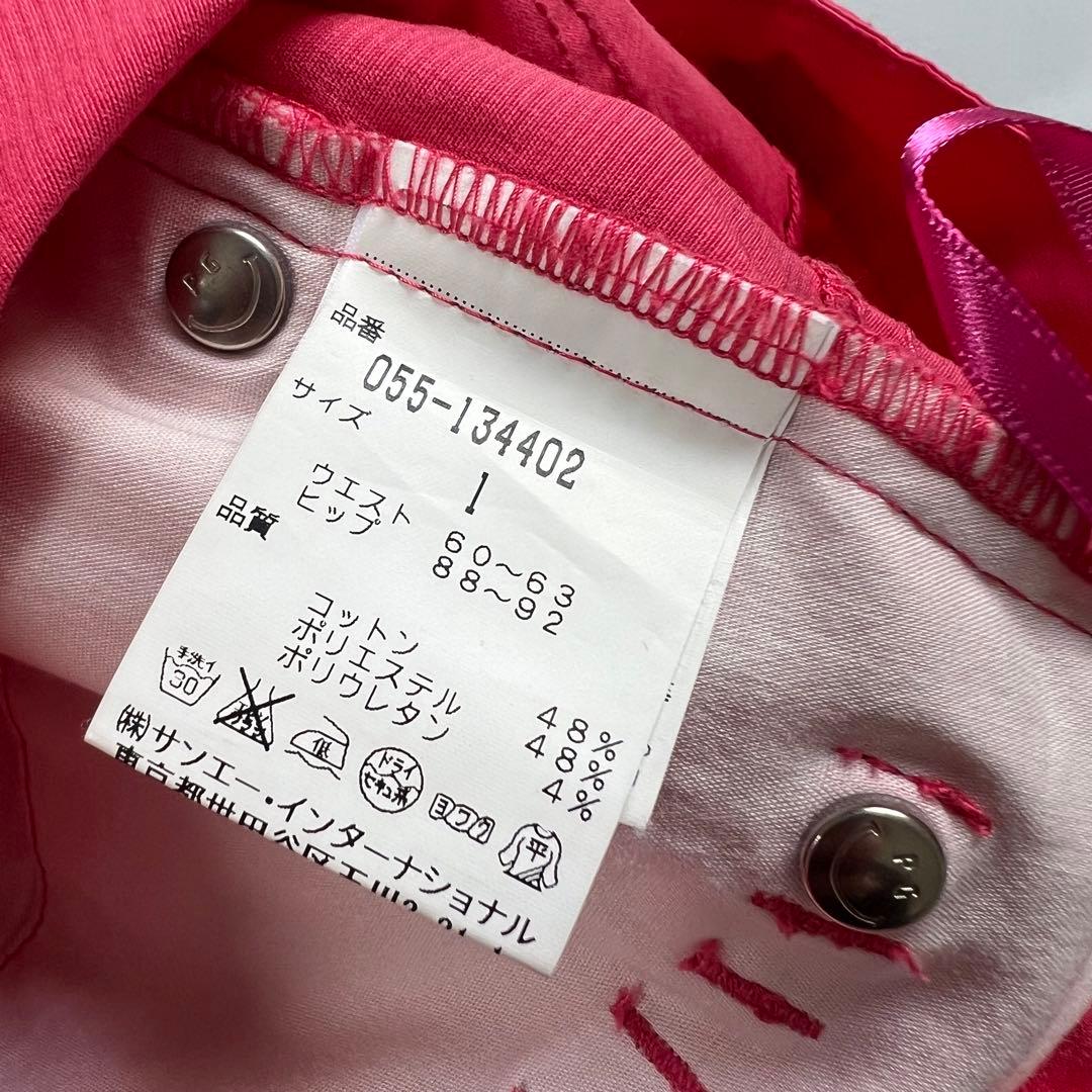 Pearlygates パーリーゲイツ　セットアップ　ピンク　ゴルフ　レディース