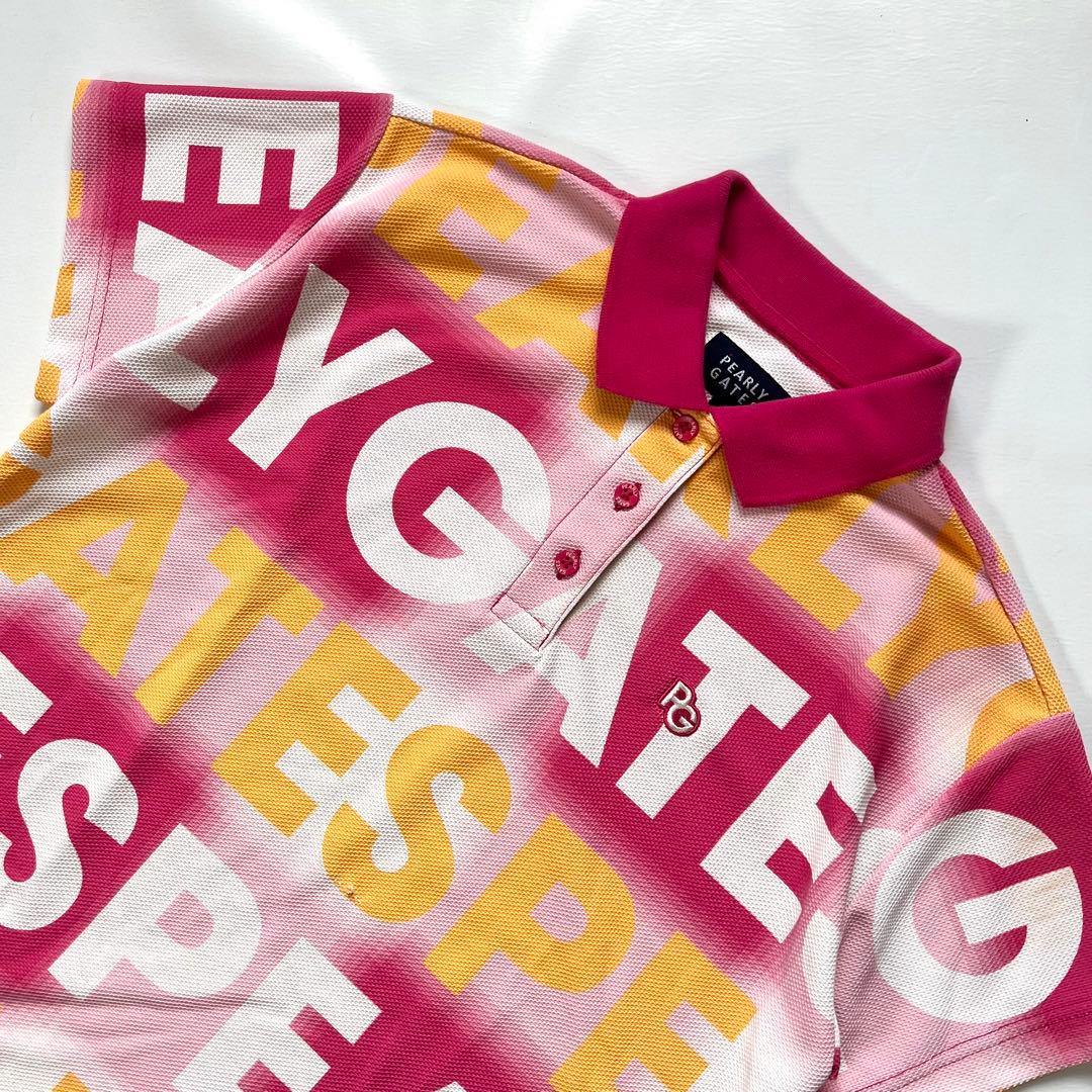 Pearlygates パーリーゲイツ　セットアップ　ピンク　ゴルフ　レディース