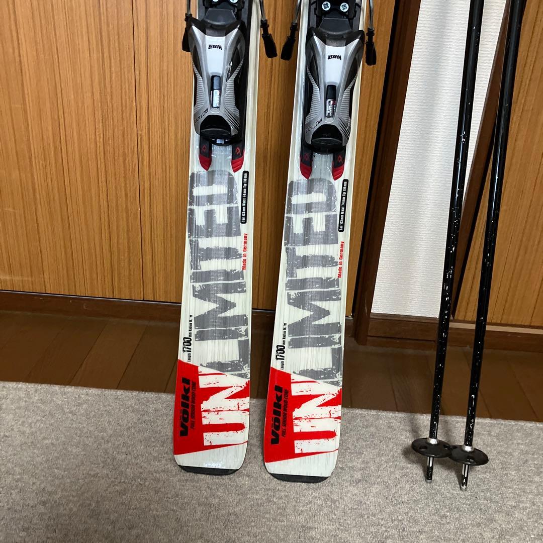 UNLIMITED AC20アルペンスキー ホワイト/レッド