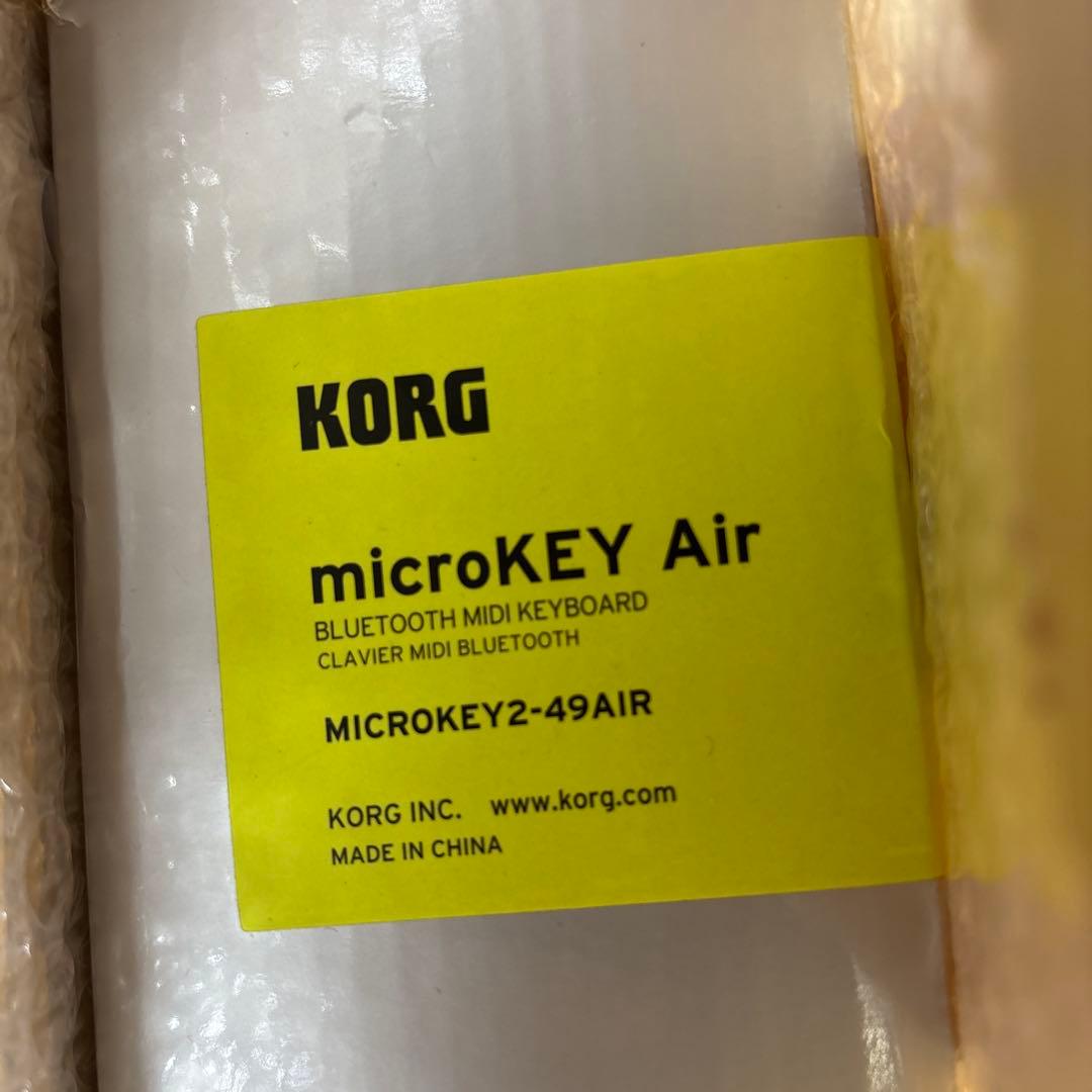 KORGワイヤレス MIDI キーボード microKEY2 Air 49鍵盤