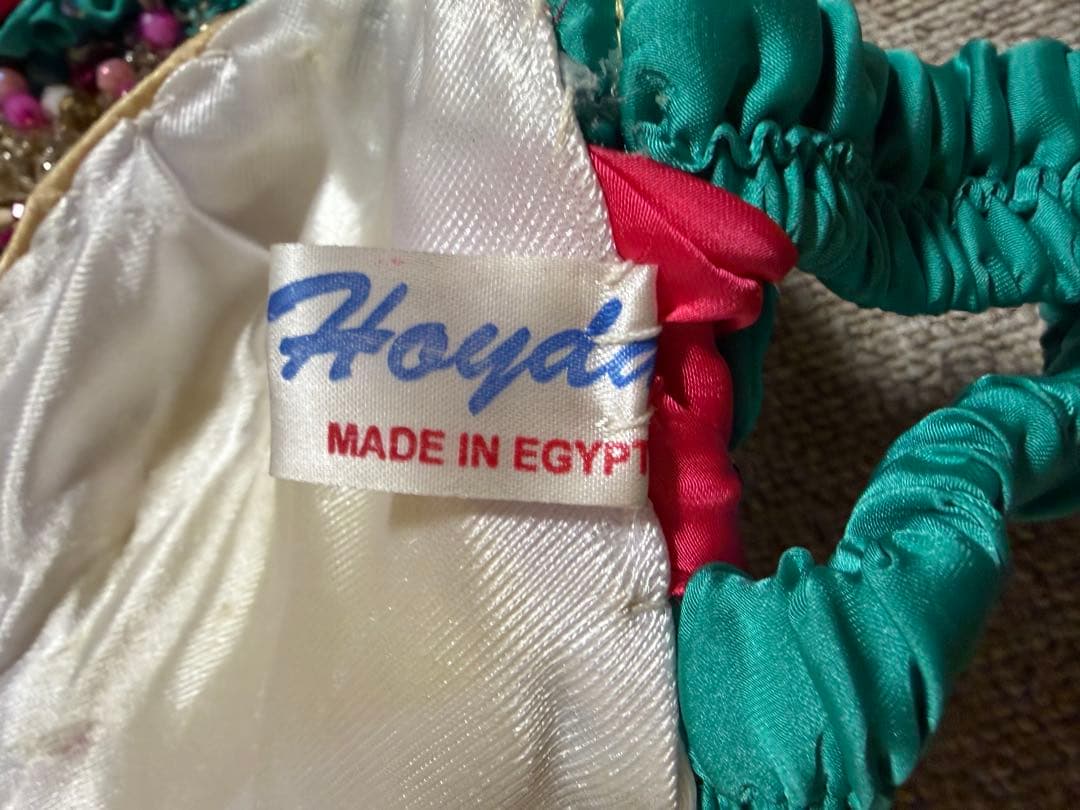 ベリーダンスセットアップ ターコイズ・ピンクmade in Egypt￼