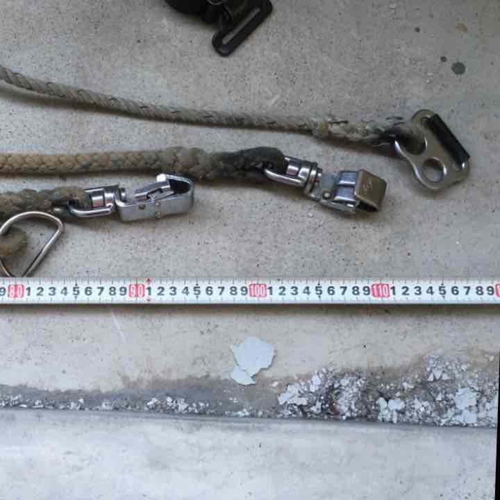 安全帯一本吊り