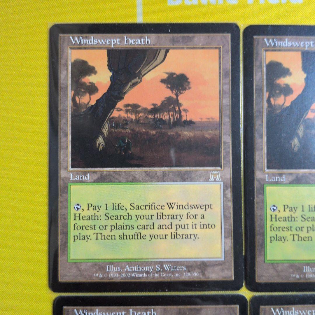 MTG 吹きさらしの荒野　英語　オンスロート　初版　4枚セット