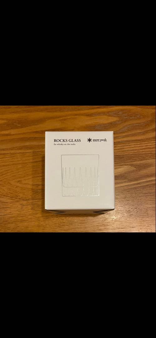 スノーピーク★ロックグラス★新品