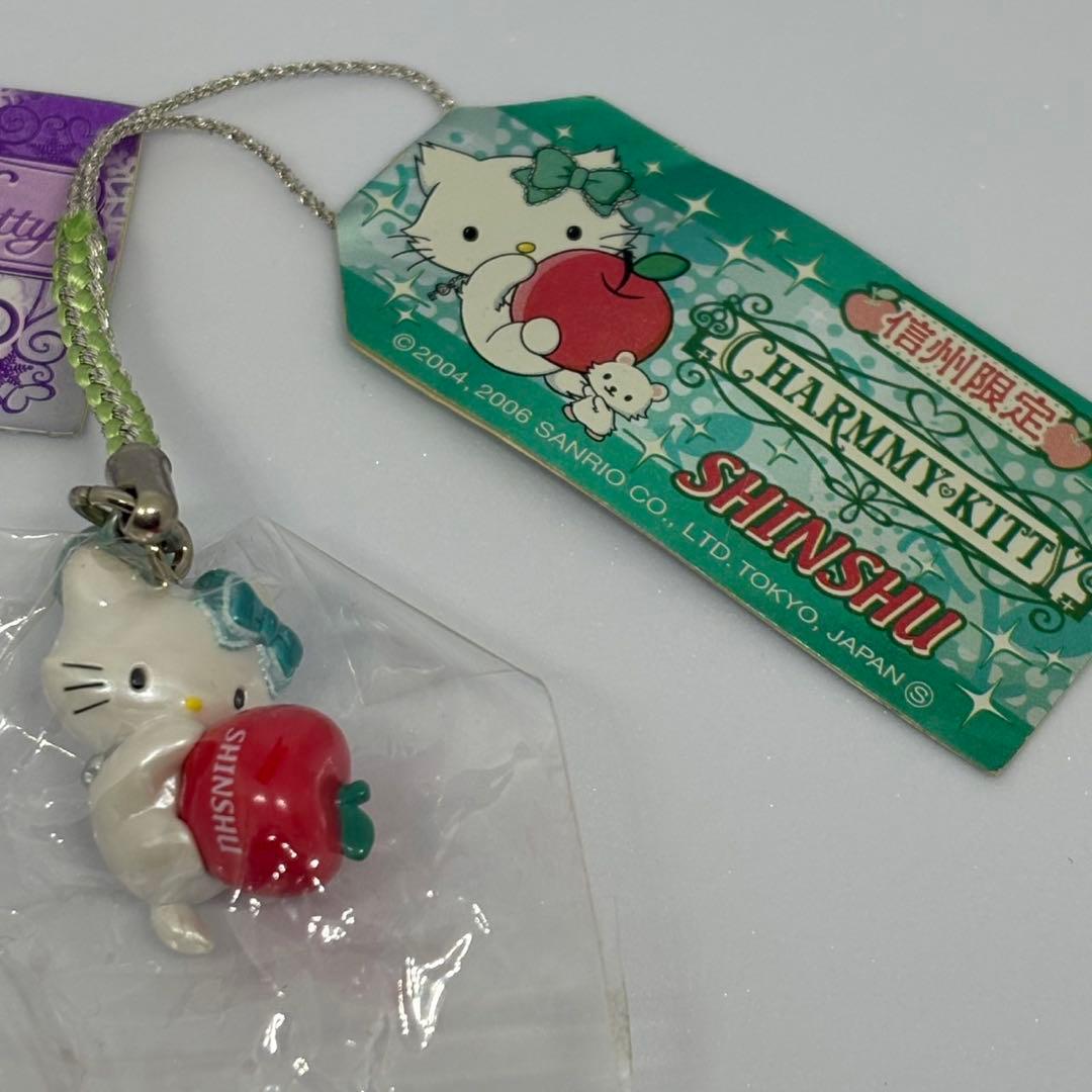 ご当地　チャーミーキティ　根付け　ストラップ　北海道　信州　雪うさぎ　まとめ売り