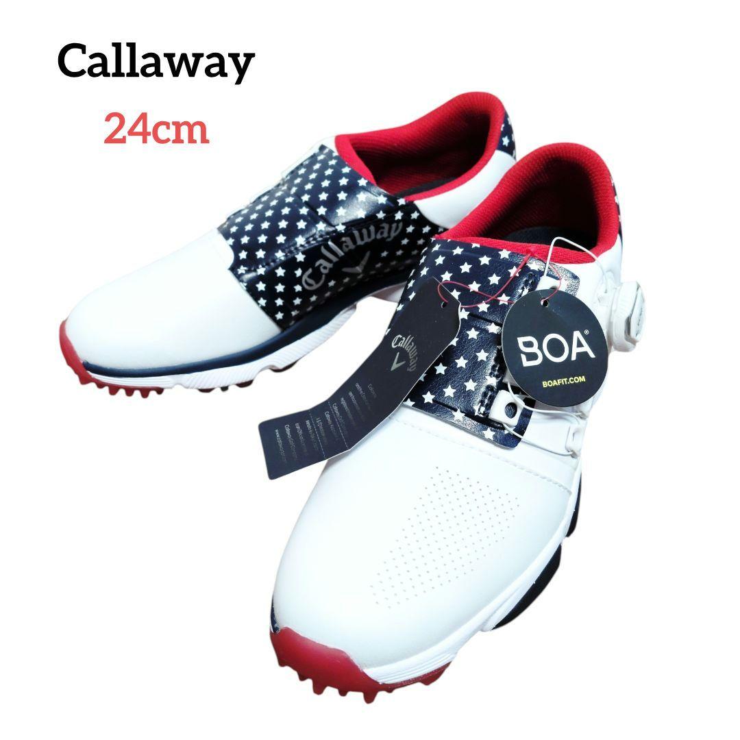 キャロウェイ BOA ゴルフシューズ 24cm 新品タグ付