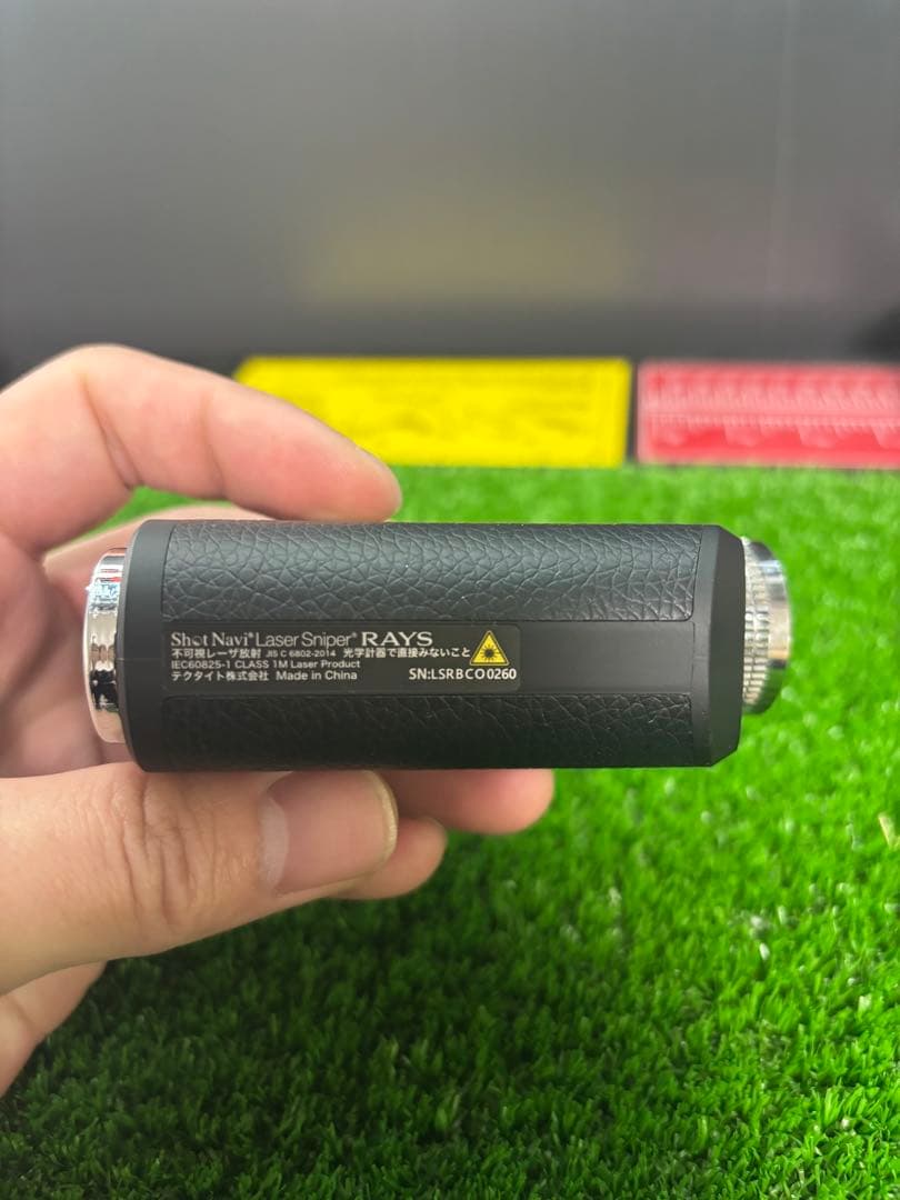 ショットナビ Laser RAYS レイズ ゴルフ用レーザー距離計 ケース付き
