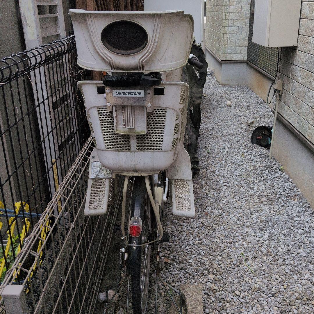 BRIDGESTONE 電動アシスト自転車 チャイルドシート付き 引取限定
