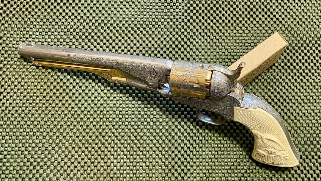 フランクリンミント コルト M1861 Navy カスター将軍