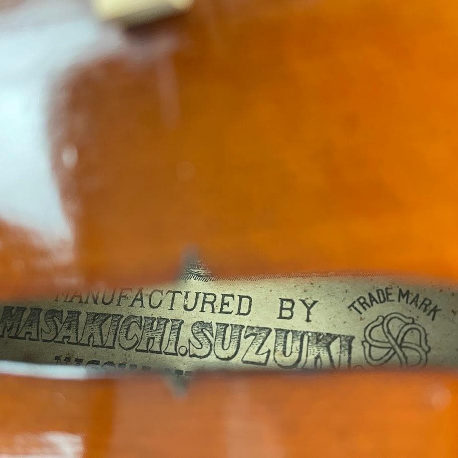 極希少●鈴木政吉 バイオリン● No.W2 4/4サイズ 1920年代 スズキ