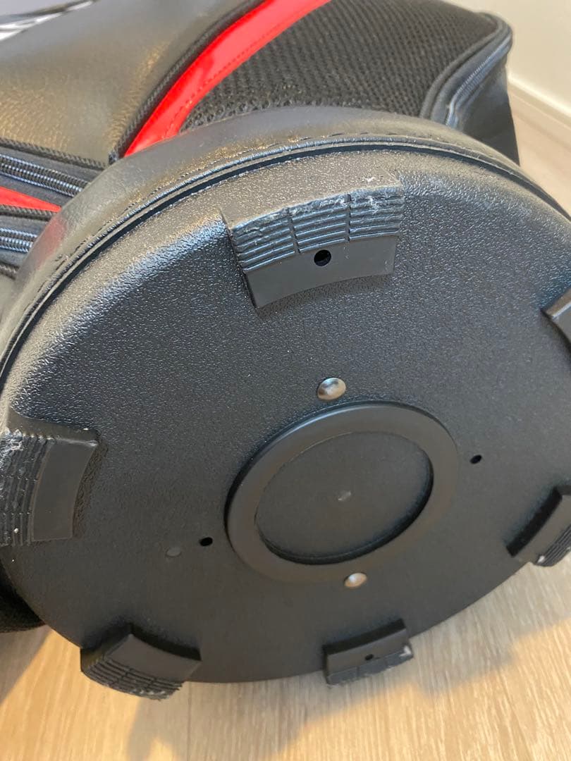 BRIDGESTONE ゴルフ キャディバッグ 黒赤