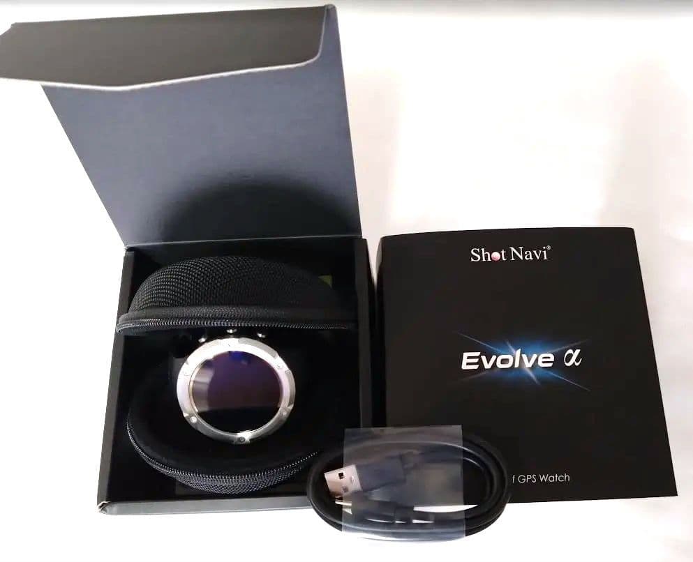 あおまるじーじ Shot Navi Evolve α ゴルフGPSウォッチ