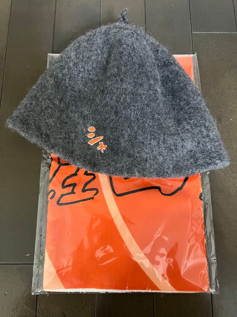 【新品】　渋谷saunas サウナハット　鮭山未菜美さん