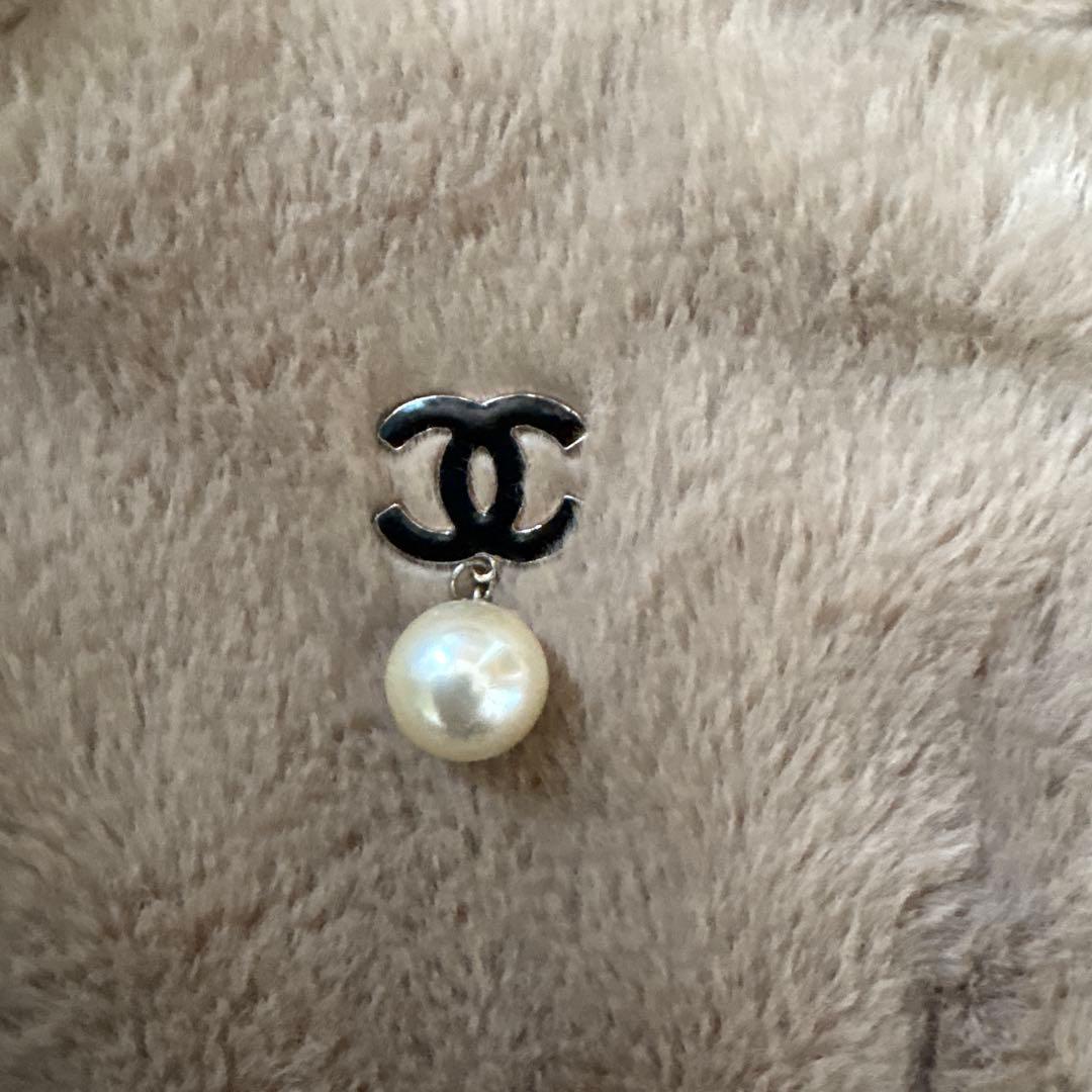 Chanel ベージュ ファートートバッグ