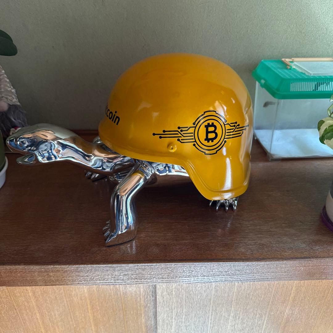 ビット 亀型オブジェ