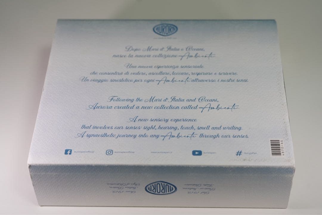 Aurora アウロラ GHIACCIAIO ギアッチャイオ EF 万年筆 新品