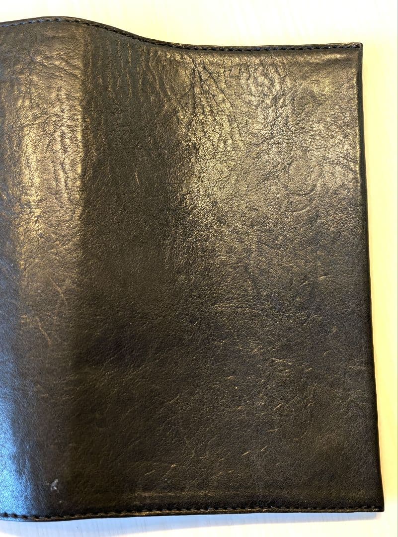 ＆Liebe（アンドリーベ） システム手帳 バイブルサイズ　栃木レザー　ブラック