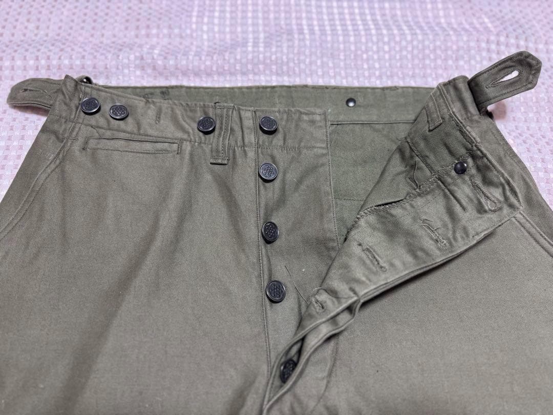 米軍 実物 M-43 フィールドパンツ コットン