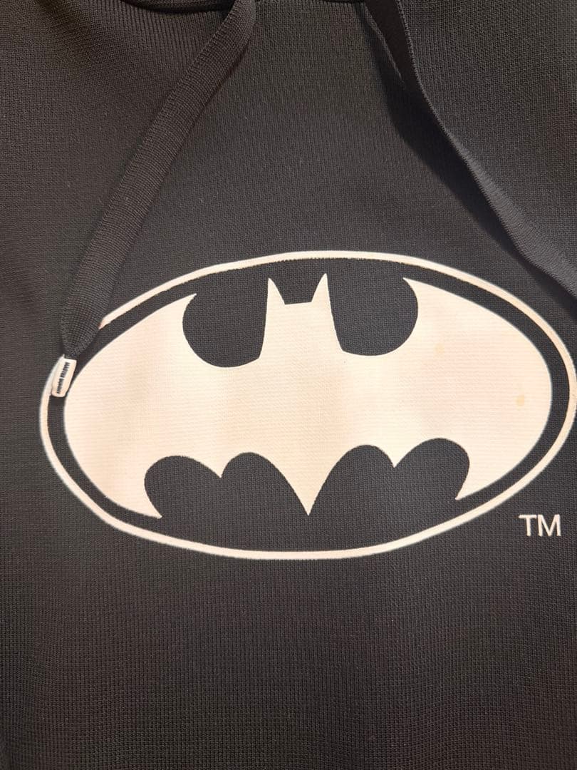 マスターバニーエディション ×BATMAN 10周年 長袖 ニットパーカー