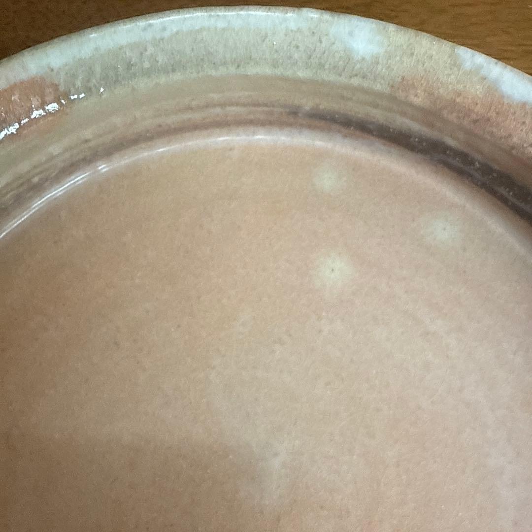 三輪栄造　萩皿　未使用　共箱