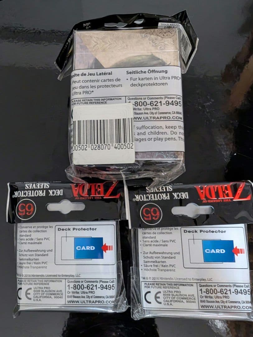 ゼルダの伝説 カードサプライ ウルトラプロ Ultra Pro