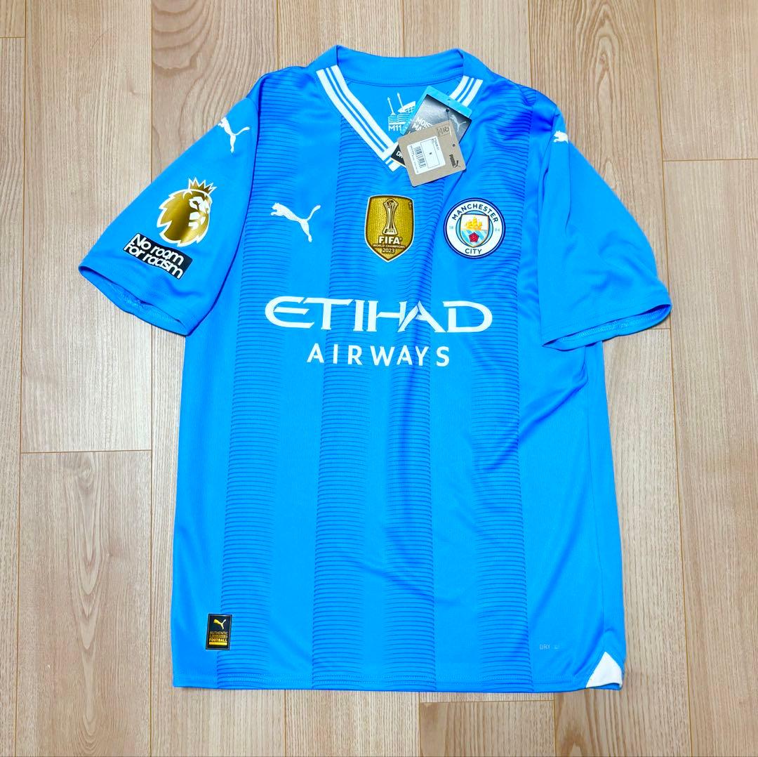 【新品タグ付き】マンチェスターシティ2023/24フォーデン ホームユニフォーム