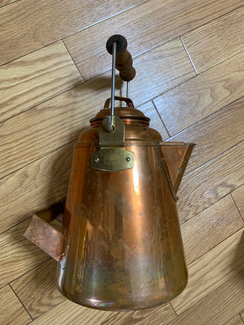 ファイヤーサイド グランマー コッパーケトル　大