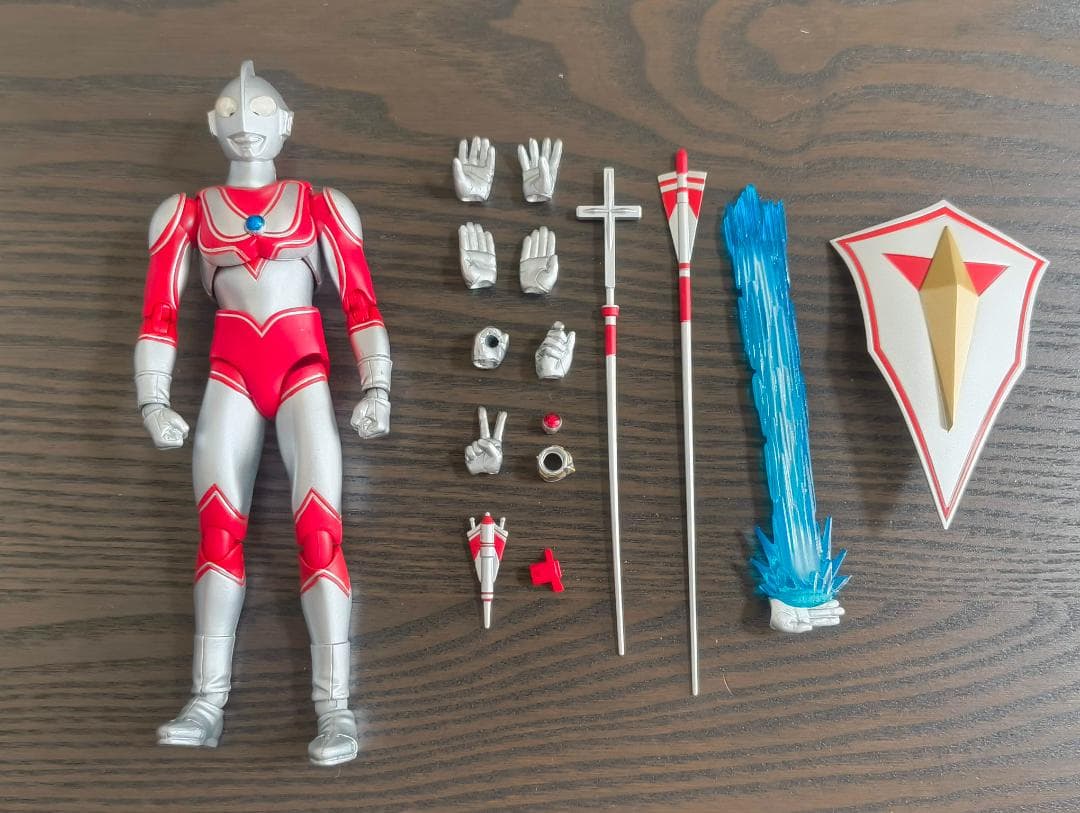 ULTRA-ACT 昭和ウルトラ兄弟 7体セット（パーツ・説明書完品・箱無し）