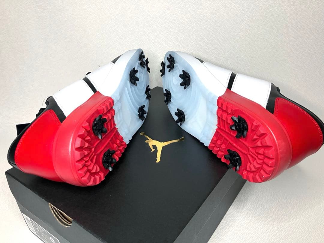 NIKE ナイキ　ゴルフシューズ ジョーダン1 ブルズカラー　ローカット