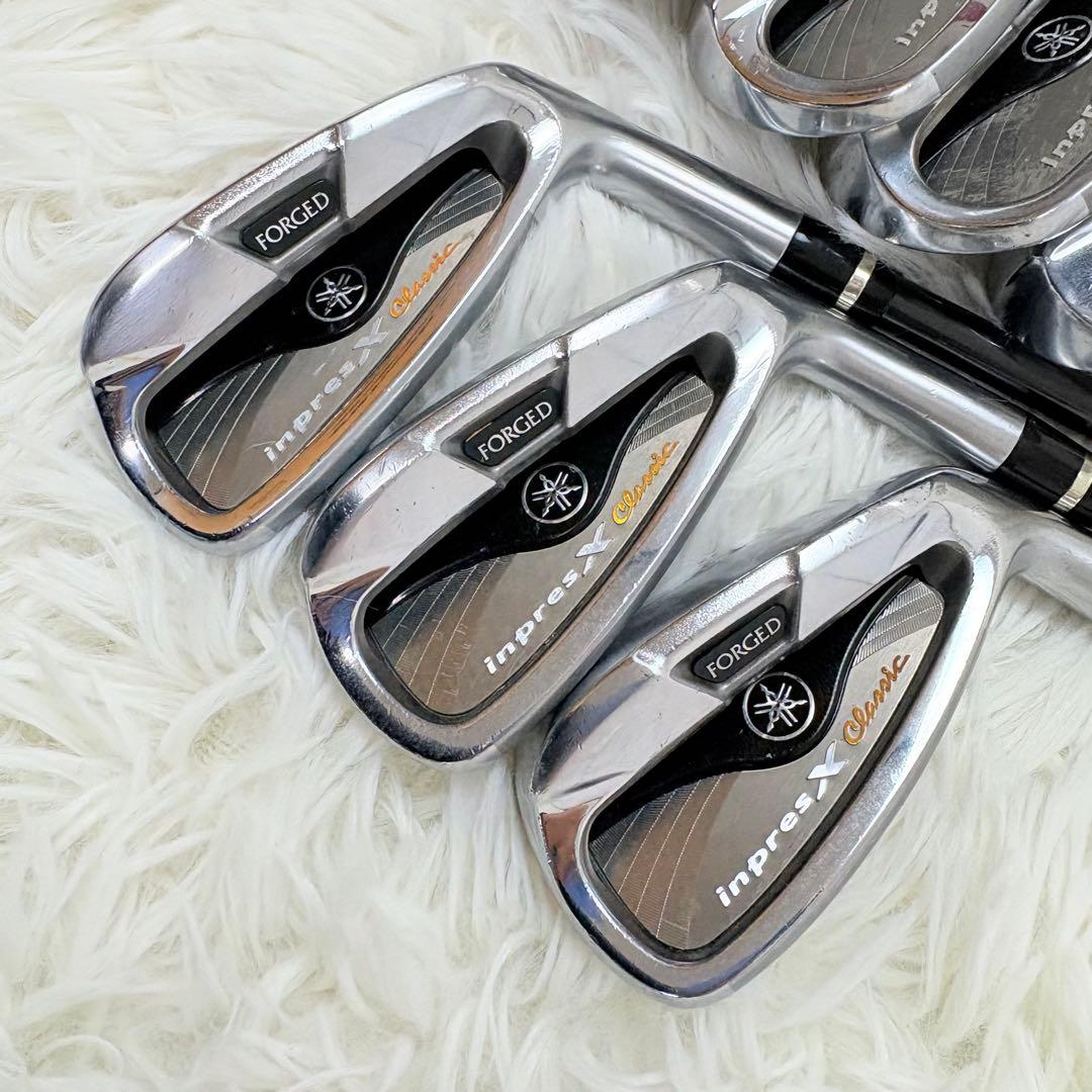 YAMAHA inpres x Classic メンズアイアンセット 7本 希少
