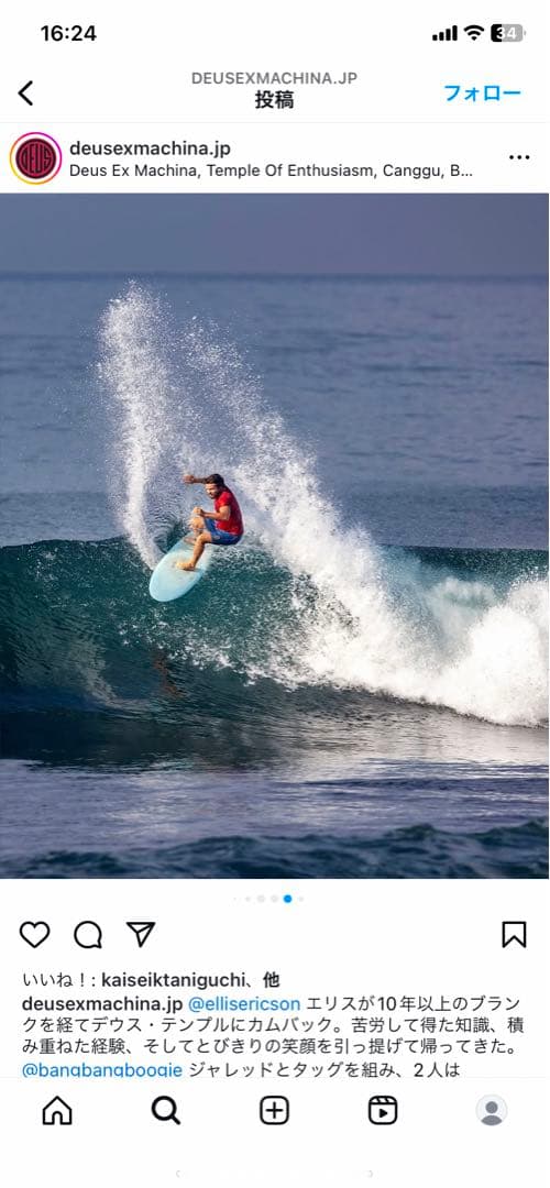 ellis ericson エリスエリクソン deus新品　6.2