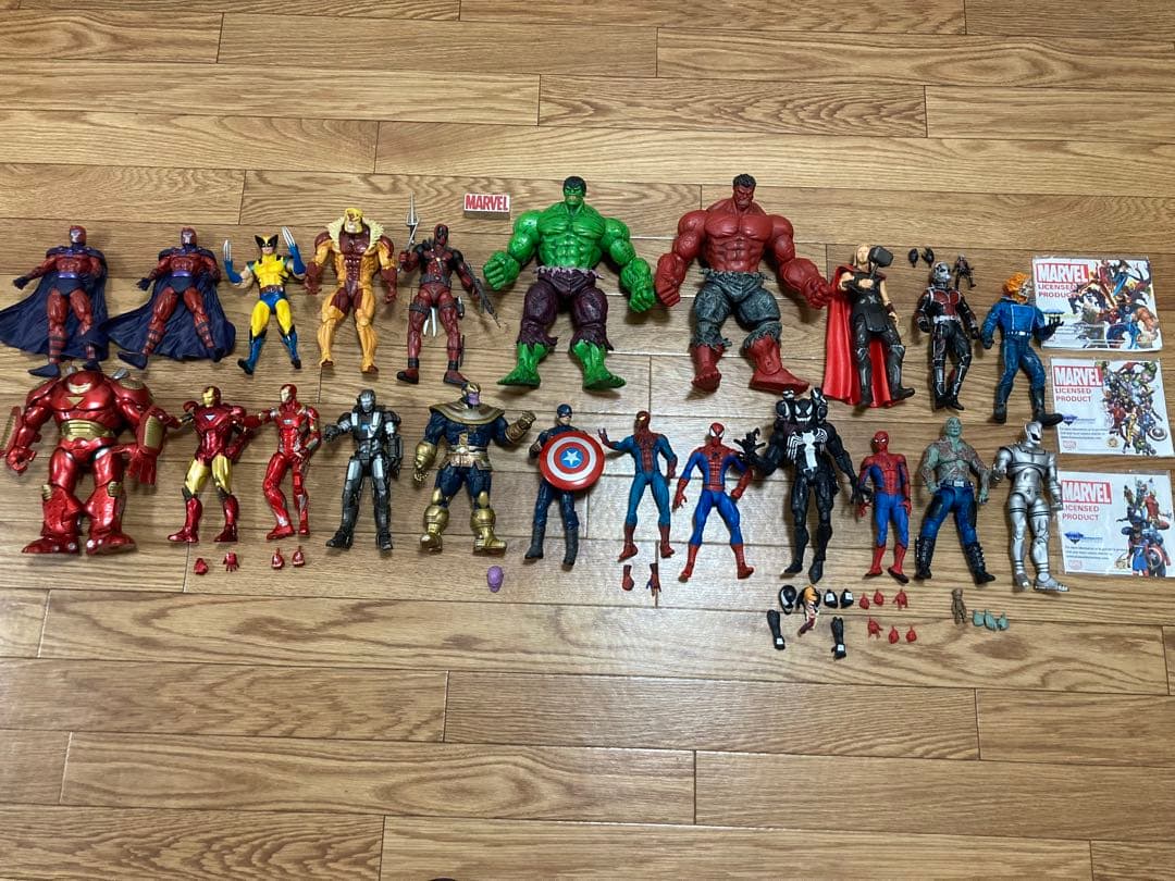 激レア‼︎　MARVEL マーベルセレクト　フィギュアセット 22体セット➕ロゴ