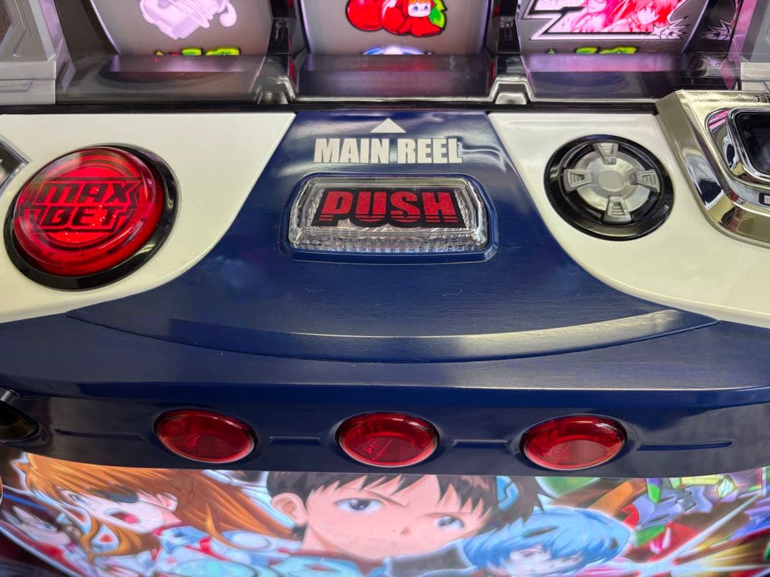 パチスロ実機【L シンエヴァンゲリオン】ユニット付 無段階ボリューム 送料無料❗️